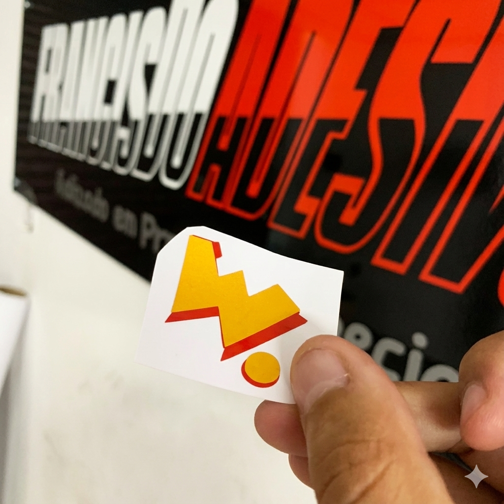 Adesivo W ´Refletivo´