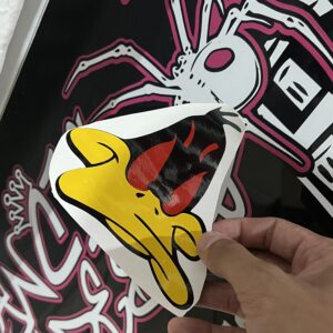 Adesivo Pato de Tanque Motorizada